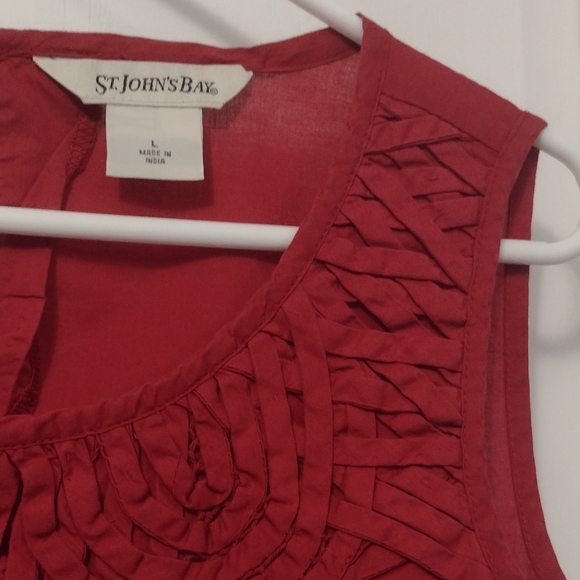 St.John's Bay sleeveless top ptp - Picture 2 of 6